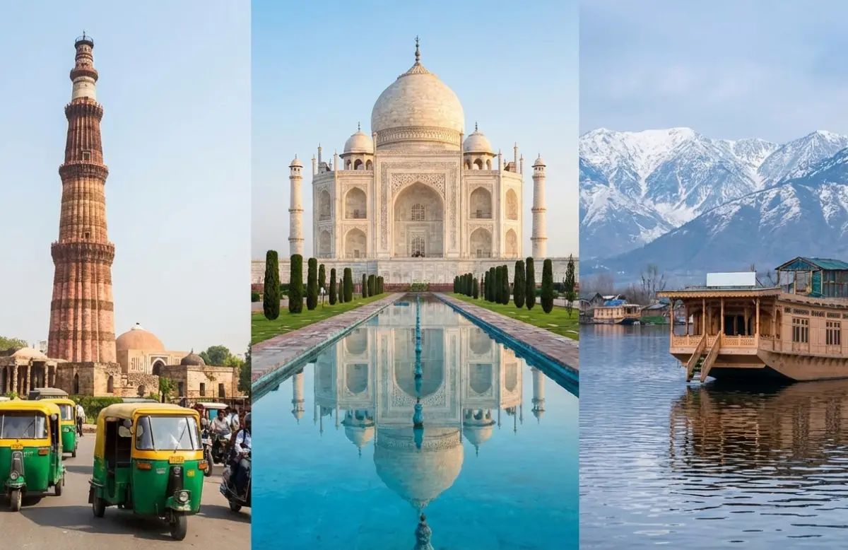 Golden Triangle with Kashmir